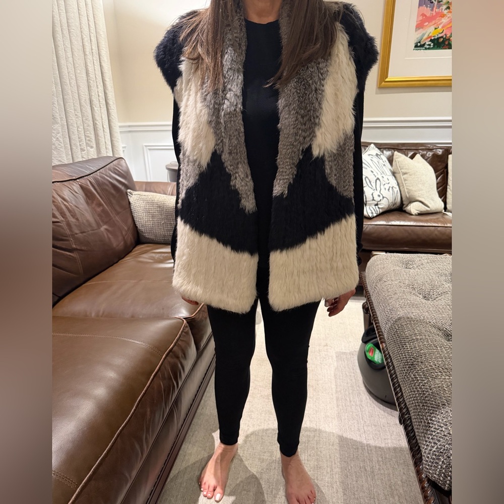 Vince Fur Vest